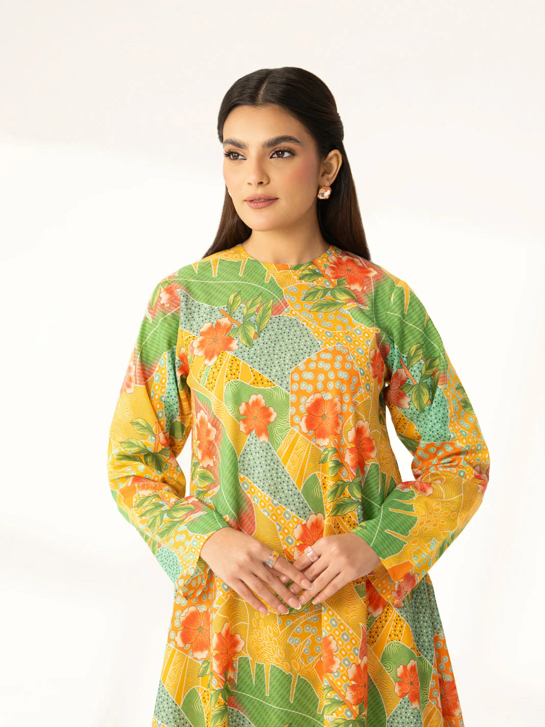 1 Piece Printed Lawn Printed Shirt (PD1332) - Image 4